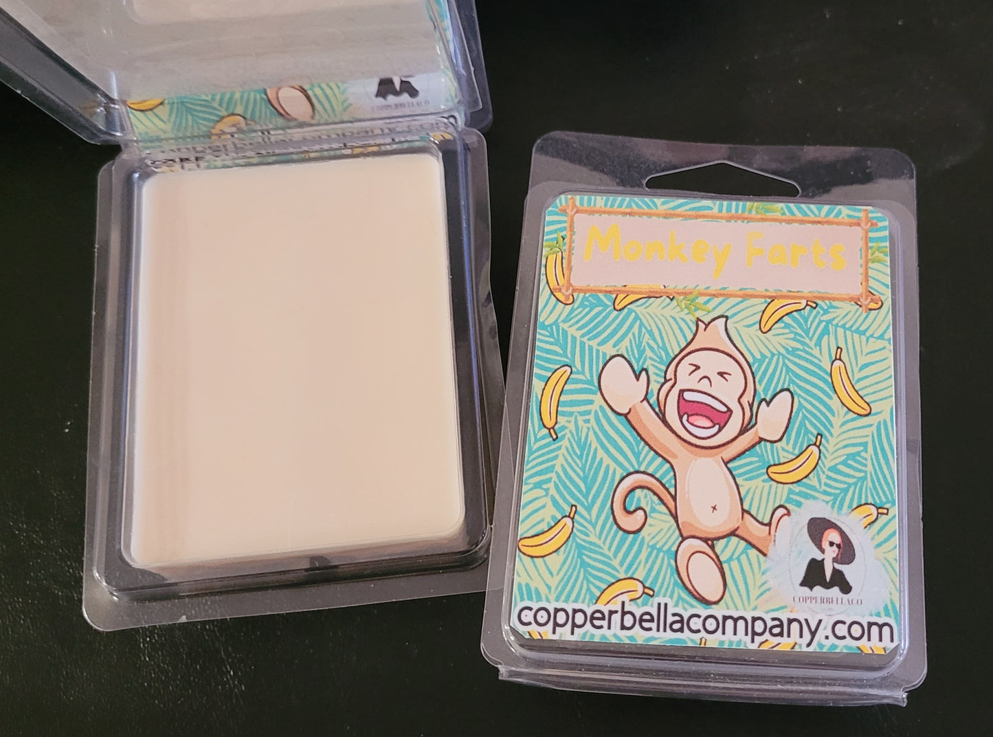 Monkey Farts Wax Melt Brick