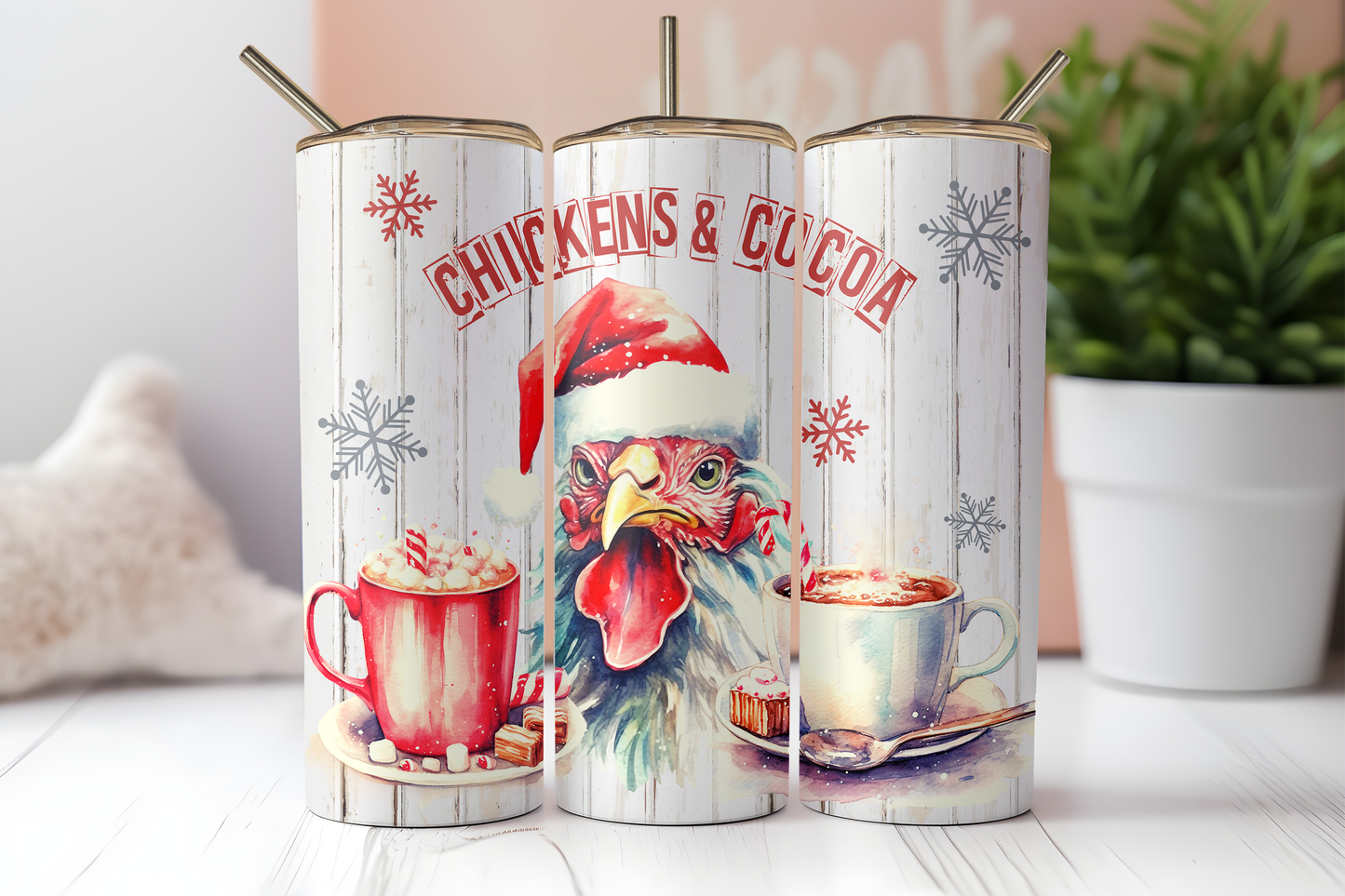 Chickens & Cocoa 20 oz Tumbler