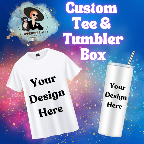 Custom Tee & Tumbler Box