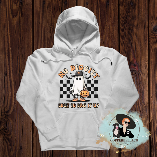 No Diggity Ghost Hoodie