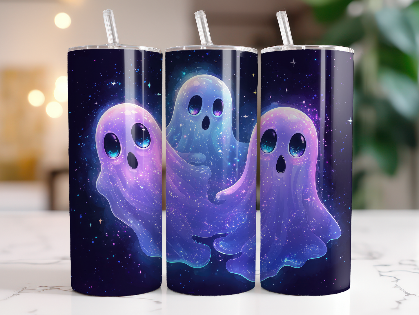 Ghosts Trio - 20oz Skinny Stainless Steel Tumbler